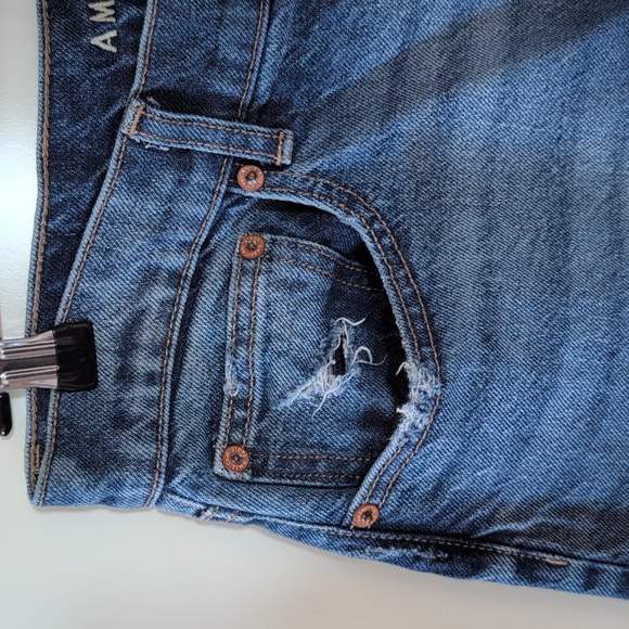 American Eagle Stovepipe Jeans - 10 Short - Picture 4 of 17